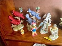 Gorham Birds and Donald and Daisy figurines