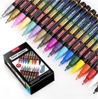 ZEYAR Premium Acrylic Paint Pen, Water Based,