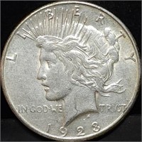 1923-S Peace Silver Dollar