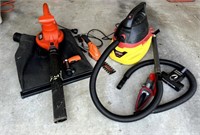 Black & Decker Blower, Stinger Wet/Dry Vac & More