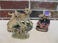 Dogs & Eagles Figurines
