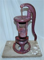 Antique Vintage Cast Iron Hand Pump