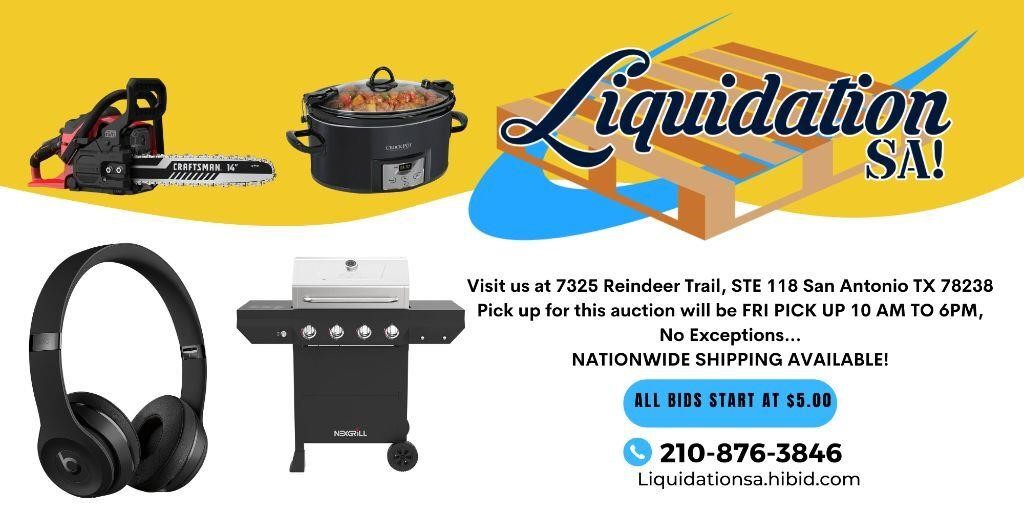 LiquidationSA! Saturday Auction #1