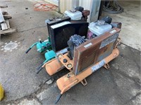 (2) AIR COMPRESSORS W/ HONDA GAS ENGINES