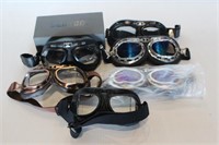 Lot of 7 Pairs of Assorted Goggles