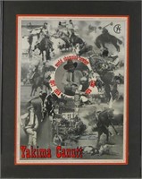 Yakima Canutt signed World Champion Cowboy poster