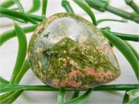 UNAKITE CABOCHON ROCK STONE LAPIDARY SPECIMEN