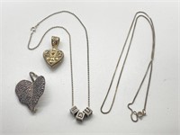 Sterling Sliver Necklace and Pendant Collection