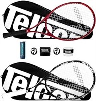 Teloon Tennis Rackets For Adults 2 Pcs