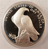 1984-S Proof US Olympic Silver Dollar