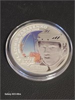 2017 Upper Deck $5 Coin Vladimir Tarasenko .9999