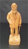 Quebec folk art figural sculpture