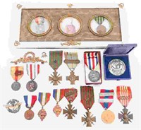 WWI - COLD WAR FRENCH MILITARY MEDALS