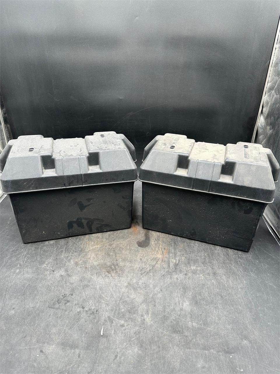 2 Battery Boxes
