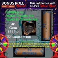 1-5 FREE BU Nickel rolls with win of this 1995-p S