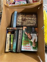 LARGE BOX OF BOOKS