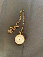 Antique Elgin Pocket Watch With an Elk on the
