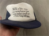 Vintage Sex is like Snow hat