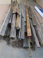 Pile of Lumber and Posts