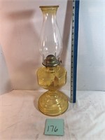 Yellow oil lamp