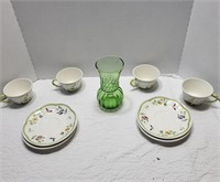 Limoges Hantpainted Tea Set