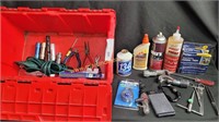 Mix Lot Garage Items - Tap Cutting Fluid, Freon,