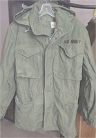 U.S Army M65 Winter Jacket w/ Hood Reg. XS