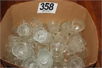 Assorted Glass Punch Cups