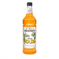 Monin Premium Gourmet Syrup, Mango, 1L