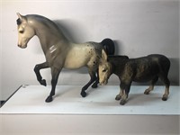 Vintage Breyer Horse and Donkey lot