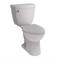 Delta Foundations Elongated Toilet in White