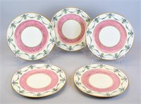 5 William Guerin Limoges Service Plates