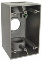 Bell Outdoor 3 Hole Metal Outlet Box