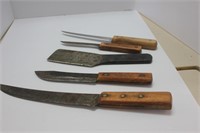 5  OLD KNIVES