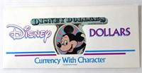 (5) 1990 Disney 1$ Mickey Consecutive Numbers