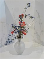 Vase/ w Floral