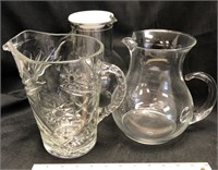 Glass pitchers