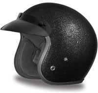 $118 Daytona 3/4 Shell Open Face Motorcycle Helmet