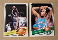 1979-80 Topps Terry Tyler Rookie & Lloyd Free AS