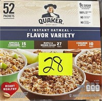 quaker oatmeal variety pk