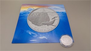 2013 Canadian Fine Silver $20 / Twenty-dollar Coin