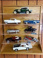 Franklin Mint & Danbury Die-Cast Cars w/ Display