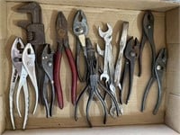 Pliers, Wrenches, Hand Tools