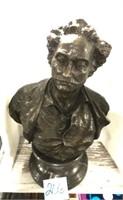 Alexandre Dumas The Younger Bust Bronze
