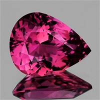 Natural Intense Pink Tourmaline {Flawless-VVS}