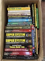 Large Lot of Poker Books