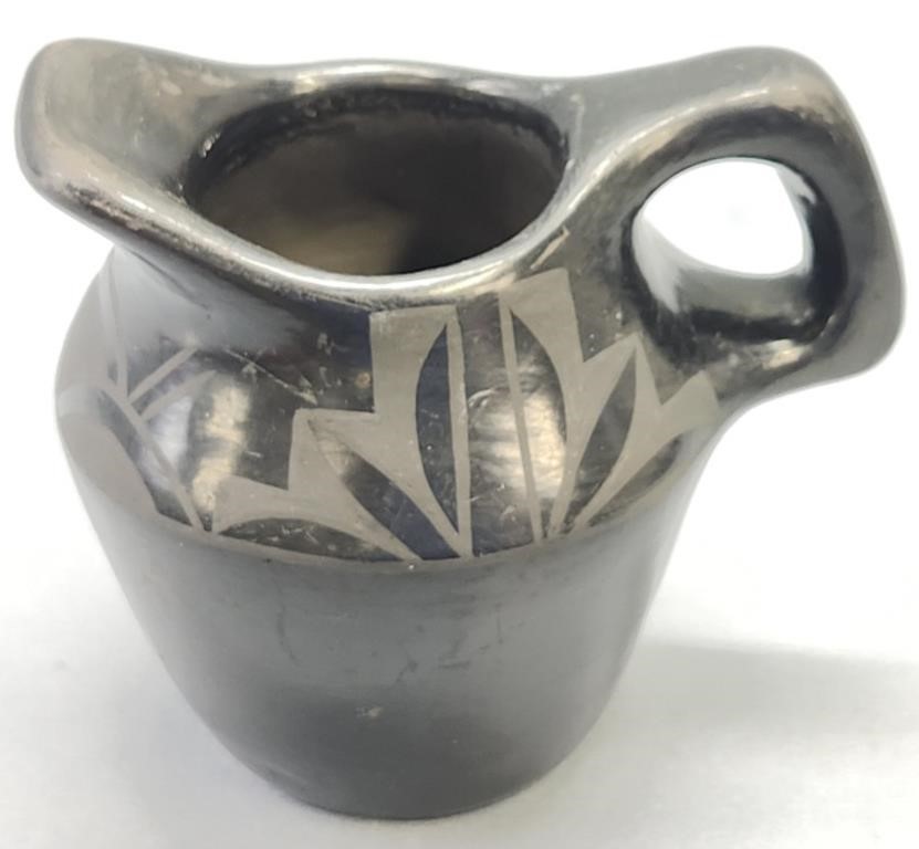 1930's - 40's Santa Clara Native Pottery Pitcher