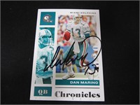 2020 CHRONICLES DAN MARINO AUTOGRAPH COA