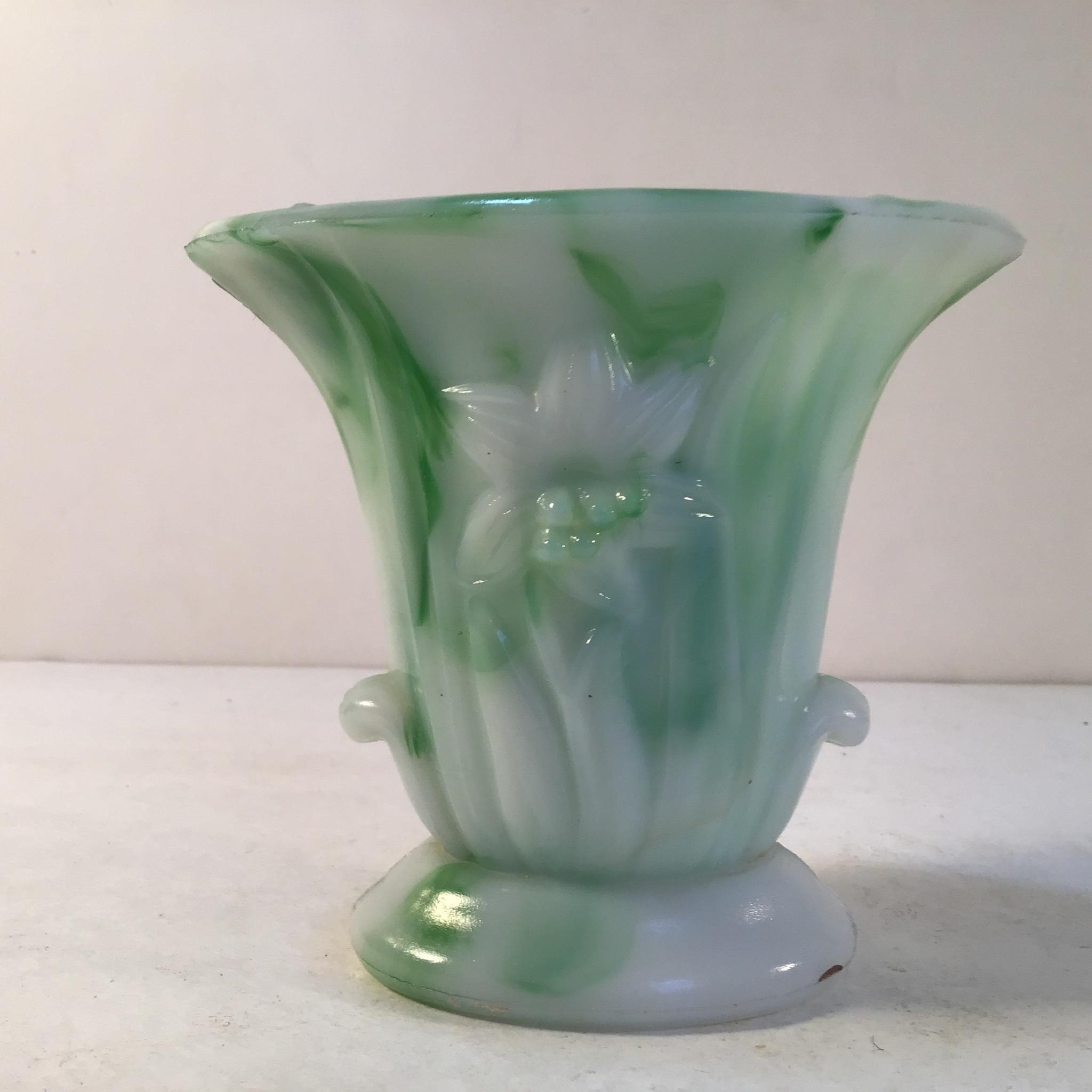 AGATE GLASS PLANTER