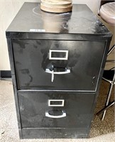 2-drawer metal file cabinet